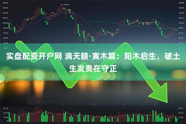 实盘配资开户网 滴天髓·寅木篇：阳木启生，破土生发贵在守正